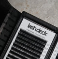 Ultra Black Premium Matte Single Lash Trays